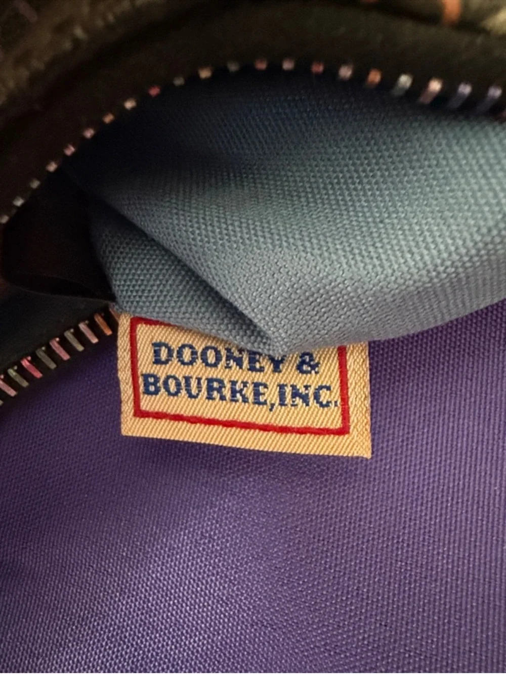 Dooney & Bourke Color Monogram Hobo Bucket Bag with Heart Charm